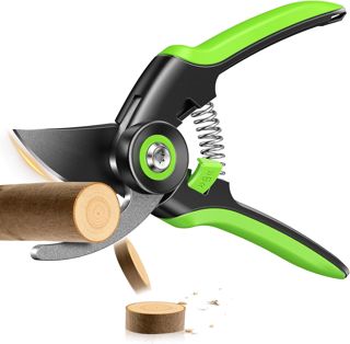 Secateur de Jardin Bypass, Lame Acier SK5 pour Couper Jusqu'à 18 mm
