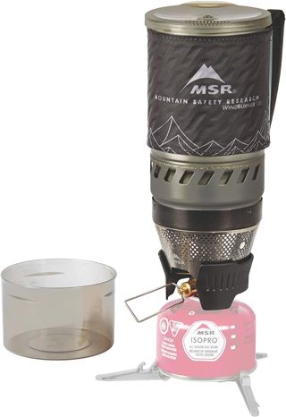 TuristinÄ— viryklÄ— MSR WindBurner Personal Stove System - 1L (juoda)