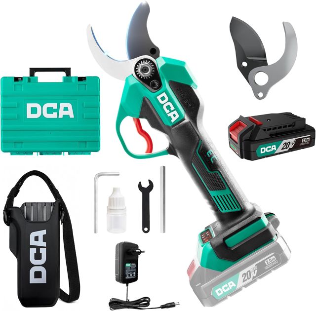 DCA Sécateur Électrique Sans fil 20V, max 35mm
