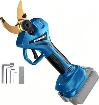 Sécateur Électrique Sans fil, Professionnel Secateur avec LCD affichage, Diamètre de coupe max 65mm, pour tailler les arbres ainsi que les arbres fruitiers, pour Makita 18V (no batterie)