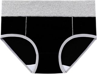Momolaa Culotte Femme Coton dim sous-vêtements en Coton pour Femmes Taille Haute Couverture complète Culottes pour Femmes Slips de Sport pour Femmes Culotte Femme Coton dim
