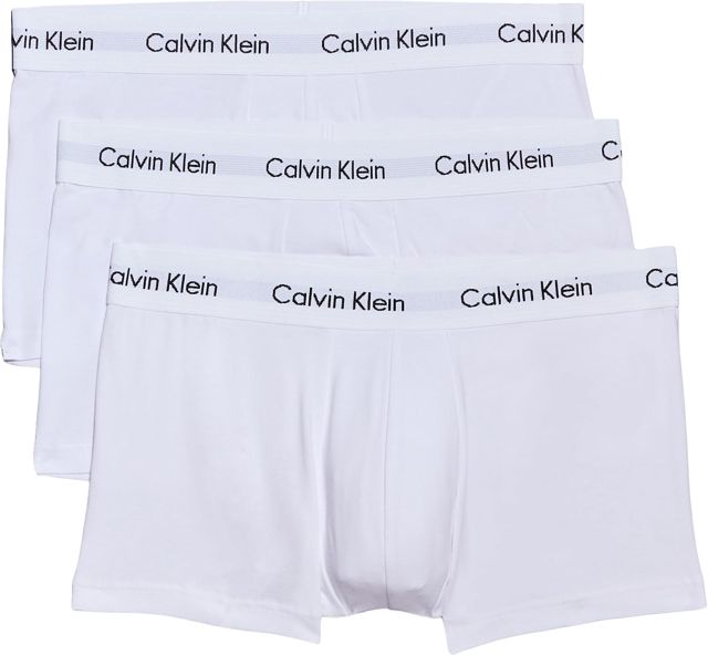 Calvin Klein Men Low Rise Trunk 3pk 0000U2664G Low Rise Trunk