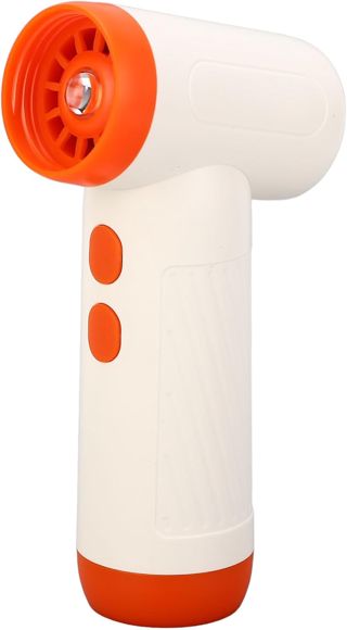 Luocute Plumeau à Air comprimé, Souffleur D'air Portable Haute Vitesse 130 000 Tr/min avec 4 Vitesses Réglables et Lampe de Poche, pour le Nettoyage du Clavier D'ordinateur, de la