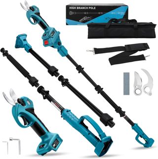 Secateur electrique sans fil avec Perche pour Makita 18V (sans batterie)