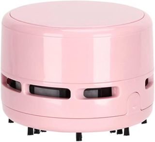 Nettoyeur de poussière portable sans fil pour table - Mini outil de nettoyage de bureau - Rose