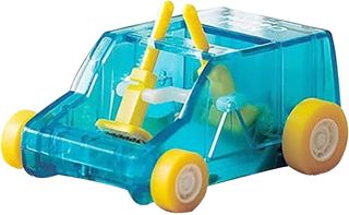Mini nettoyeur de bureau et balayage de poussière, bleu transparent, nettoyage de la poussière de table de voiture, chariot, clavier, confettis, crayon, gomme à poussière