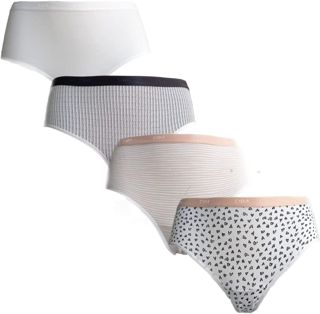 Dim Lingerie Femme Boxer Les Pockets Coton X3+1 Sous-Vêtements, Lot Dream, M-40/42 pour Femme.., Lot Dream, M/L