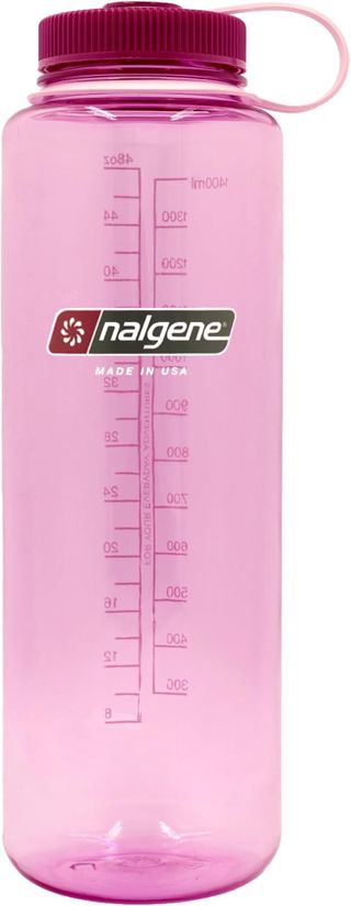 Nalgene Sustain Tritan Bouteille d'eau sans BPA fabriquée avec des matériaux dérivés de 50% de déchets Plastiques, 1,4 l, Large Ouverture