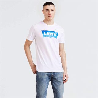 Levi's Housemark Graphic Tee T-Shirt Homme, Pattern Batwing Logo