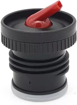 Stanley Thermos Stopper replacement for yerba mate drinking - Convert Stanley Thermos to Yerba Mate Termo Pico Mate/Pico cebador Stopper with High Precision Flow (Rouge)