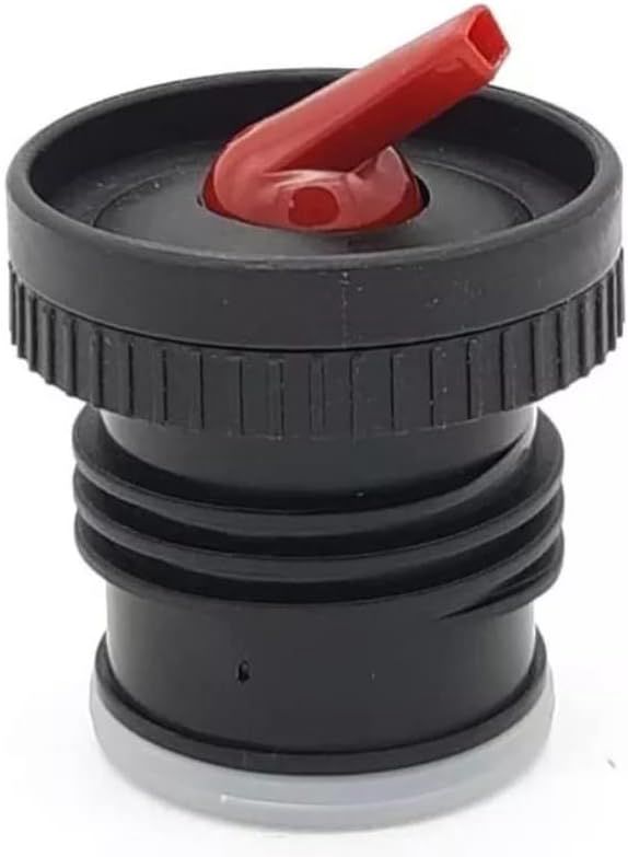 Stanley Thermos Stopper replacement for yerba mate drinking - Convert Stanley Thermos to Yerba Mate Termo Pico Mate/Pico cebador Stopper with High Precision Flow (Rouge)