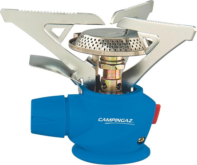 Campingaz Twister Plus PZ, Cuisinière à Gaz pour le Camping ou les Festivals, Manipulation Facile, Taille Unique, Bleu