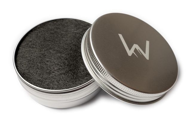 WIKA UltraLight Réchaud à alcool en aluminium avec feutre de carbone Réchaud à alcool pour Bushcraft Camping Randonnée Extérieur Simplement rapide, puissant et anti-fuite, seulement 25g