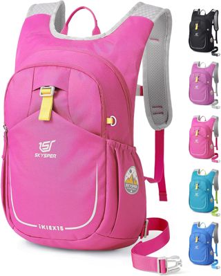 SKYSPER 15 L Sac à dos enfant, poche hydratation et sifflet de sécurité