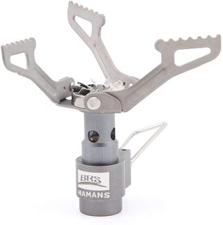 Hamans BRS-3000T Backpack Titanium Stove Réchaud à gaz de Camping Ultraléger Seulement 25g, avec 1 Joint torique de Rechange