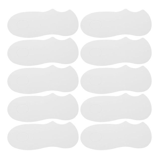 50 Pièces Insert de Chaussettes pour Hommes en Carton Blanc Épais