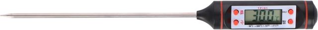 Alpina Thermometre Cuisine, Sonde Temperature,Cuisine Accessoires,Thermomètre de Cuisson à Lecture Instantané, Termometre Cuison, Thermometre Patisserie Numérique pour Boissons Chaudes