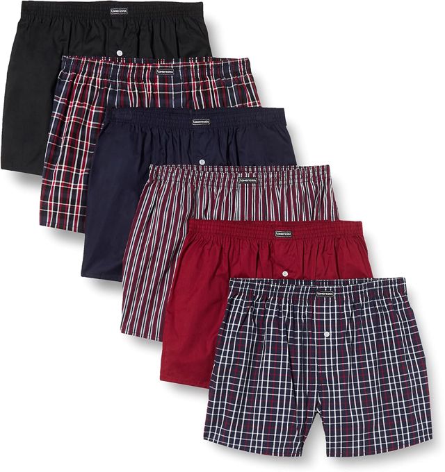 Lower East Boxershorts American 6er Pack | 10er Pack, Homme