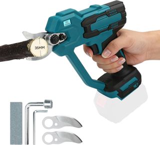 Sécateur électrique Sans Fil compatible avec Makita Batterie 18V (Pas de Batterie), 600W Sécateur à Batterie, Max 35 mm, Sécateur de Jardin pour Jardinage, Vigne