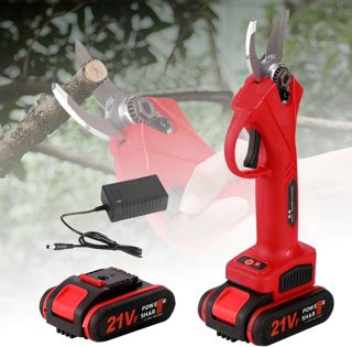 21V 600w Secateur Electrique Sans Fil, 40mm Secateur Electrique 6500 Mah, SéCateur éLectrique Avec Batteries, pour La Taille Le Jardinage Les Arbres Fruitiers Et Le Vignoble (1 batterie)