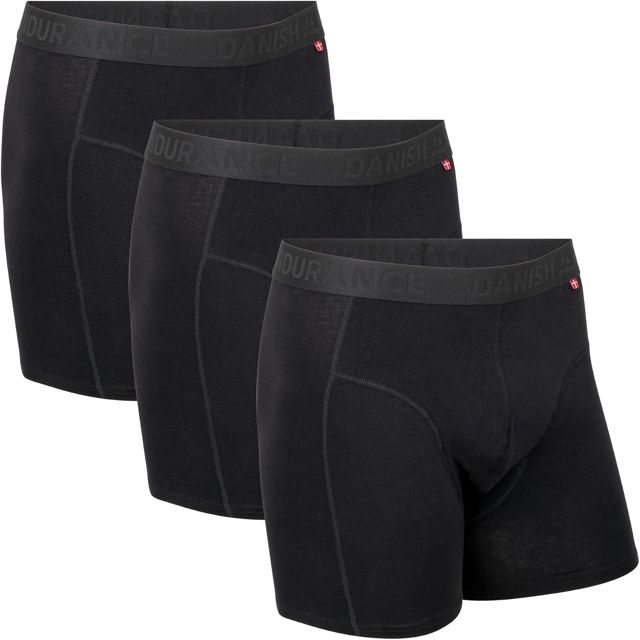 DANISH ENDURANCE Boxers Hommes en Coton Biologique, Lot de 3 ou 6