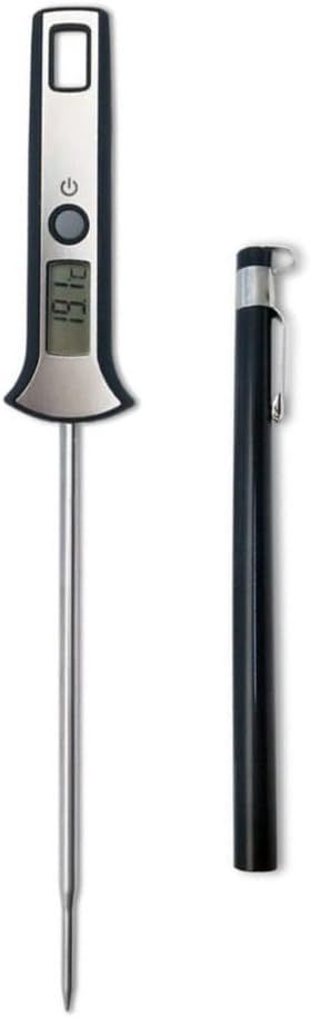 Thermomètre numérique pour aliments - Sonde électronique - Thermomètre à viande avec écran LCD - Lecture haute précision - Pour la cuisine, la pâtisserie, le barbecue