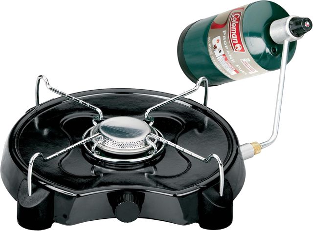 Coleman PowerPack Réchaud de camping au gaz propane, 1 brûleur, haute efficacité, 7500 BTU, portable et compact, parfait pour le camping, la chasse et la randonnée