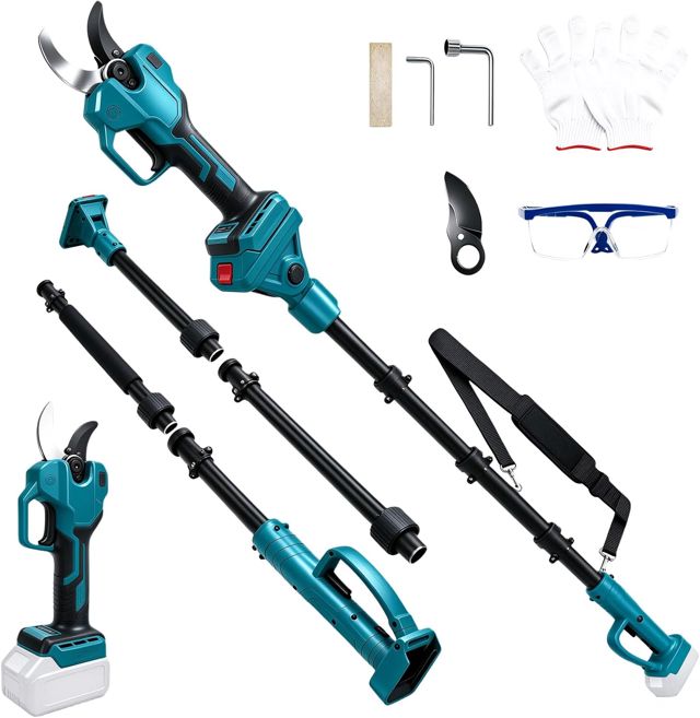 Sécateur électrique 2 en 1 avec tige télescopique pour Makita 18