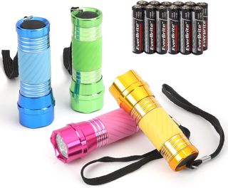 EverBrite Jeu de Lampe de Poche LED 4 Pièces