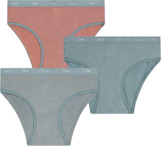 Dim Les Pockets Coton Ecodim Doux et Confortable X3 Boxer Briefs Femme (Lot de 3)