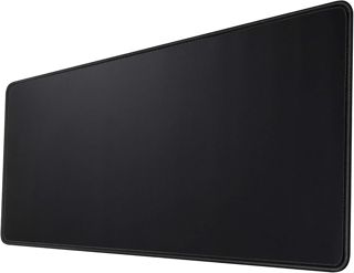 Tapis de Souris Gaming, (600 x 300 mm) Grand Souris Tapis avec Base en Caoutchouc Anti-Glissant pour Maison/Bureau/Gamer (60x30 Black001)