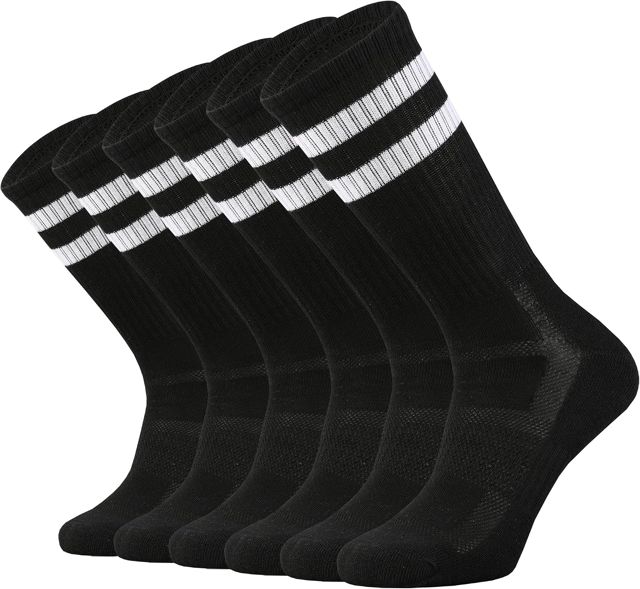 SOX TOWN Chaussettes pour Homme avec Coussin en Coton peigné Respirant et évacuant l'humidité