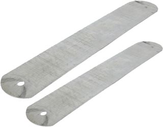 DECHOUS 2 Pièces Planche à Chaussettes Droite en Métal Argenté
