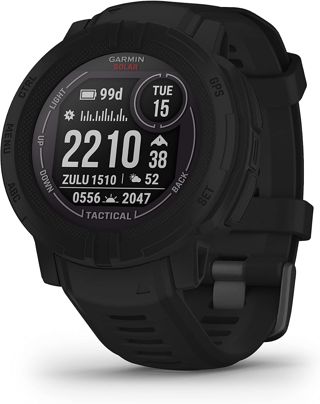 Garmin Instinct 2X Solar Tactical Edition, Montre GPS robuste, Noir, 50mm