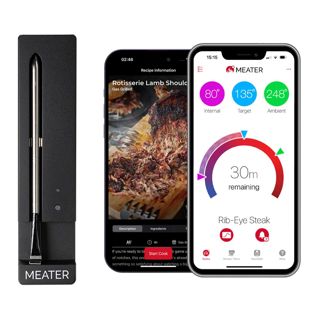 MEATER SE Thermomètre à viande numérique sans fil Bluetooth intelligent | Plus de 50 recettes Master Class dans l'application gratuite | Température interne et ambiante | Idéal pour four, grill,