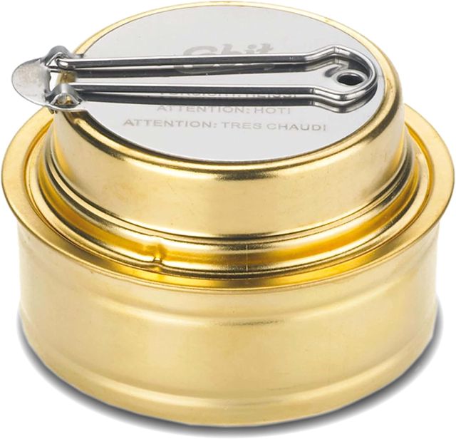 Esbit Brûleur à alcool - brûleur à alcool compact pour spiritus - accessoire pour réchaud de camping - H 52 x Ø 74 mm