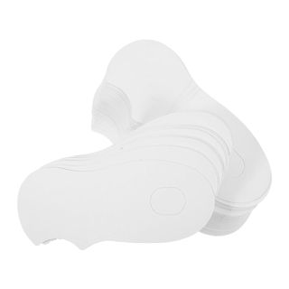 Cartes de Présentation de Chaussettes Homme, 50 Pièces, Papier Blanc