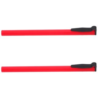 Protection pour Thermomètre Cuisine 2 Pièces en Plastique Rouge