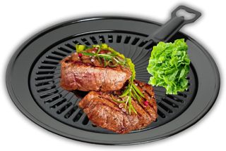 INVIDA Camping Jack Grille de barbecue pour réchaud à gaz portable Ø 32 cm