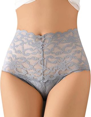 Culotte Femme Nouveau sous-vêtement en Dentelle Femmes Taille Moyenne Mince Voir à Travers Les Bas en Grande Taille Femmes Coton Slips Culotte Femme Coton Culotte Regles Flux Abondant