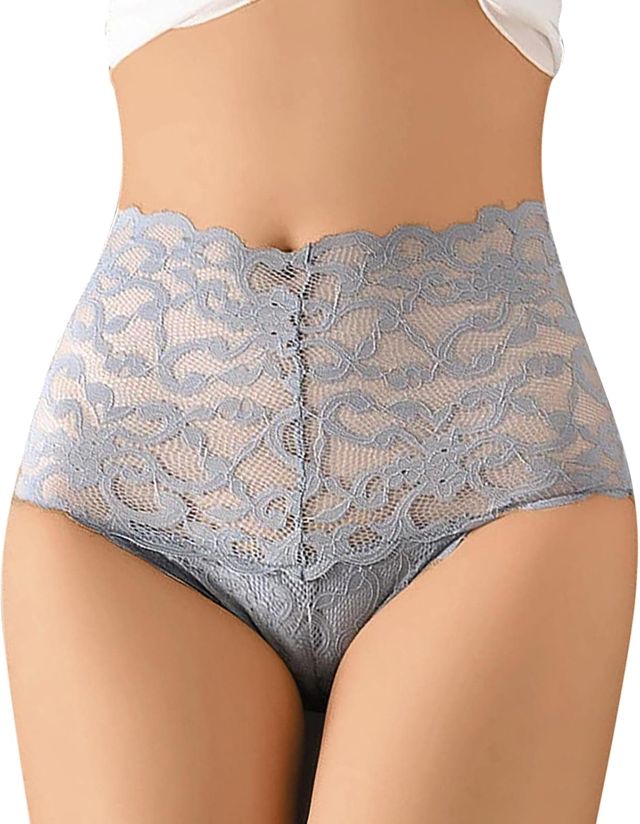 Culotte Femme Nouveau sous-vêtement en Dentelle Femmes Taille Moyenne Mince Voir à Travers Les Bas en Grande Taille Femmes Coton Slips Culotte Femme Coton Culotte Regles Flux Abondant