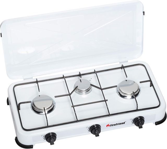 Réchaud à gaz FireFriend - 2 brûleurs - 2 x 1500 watt