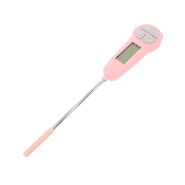 BESPORTBLE Thermomètre à Viande Numérique Portable 30-300°c Écran Lcd Thermomètre Électronique Rose Cuisine Cuisson Barbecue