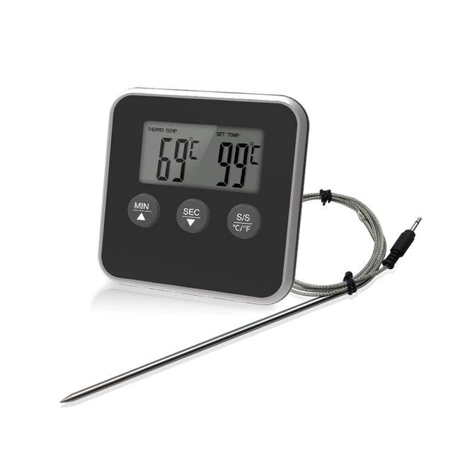 Thermomètre numérique pour aliments - Thermomètres numériques à viande