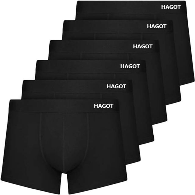 Boxers Homme, Boxers pour Hommes avec Ceinture Élastiqu, Confortable Boxer Homme sous-Vêtement Respirants et Doux