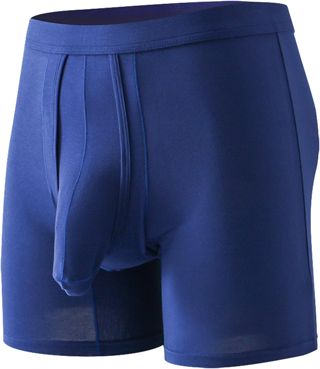 sous-Vêtements Homme Boxer Homme Briefs Blanc Microfibre Respirant Extensible Underwear Ajusté Dim Long Slip