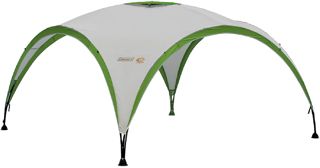 Coleman Tonnelle Pro XL 4,5 x 4,5 m pour Festivals, Jardin et Camping, poteaux en Acier Robuste, Grande Tente d'événement avec Protection Solaire SPF 50+