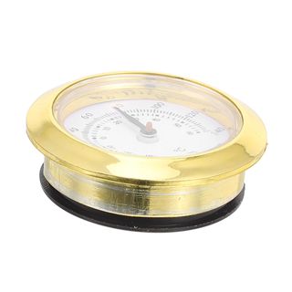 POPETPOP Thermomètre Rond Multifonctionnel Mesure Précise Température Intérieure pour Salon Cuisine Bureau et Jardin Décoratif