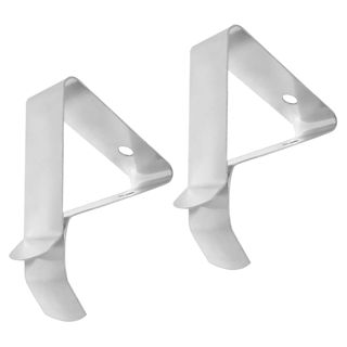 Alipis Pinces Métalliques pour Thermomètre à Viande en Acier Inoxydable 304 Alimentaire, Lot de 2, Support Portable pour Cuisson, Usage Domestique Barbecue Cuisine