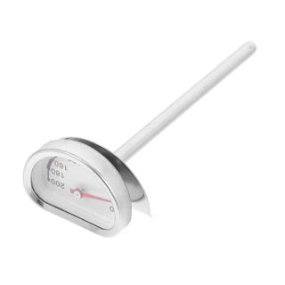 Thermomètre de Friture avec Clip et Support Acier Inoxydable